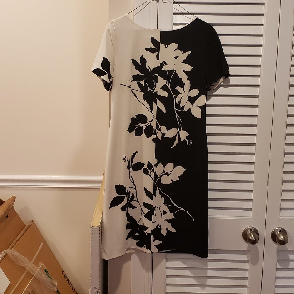 Monochrome dress